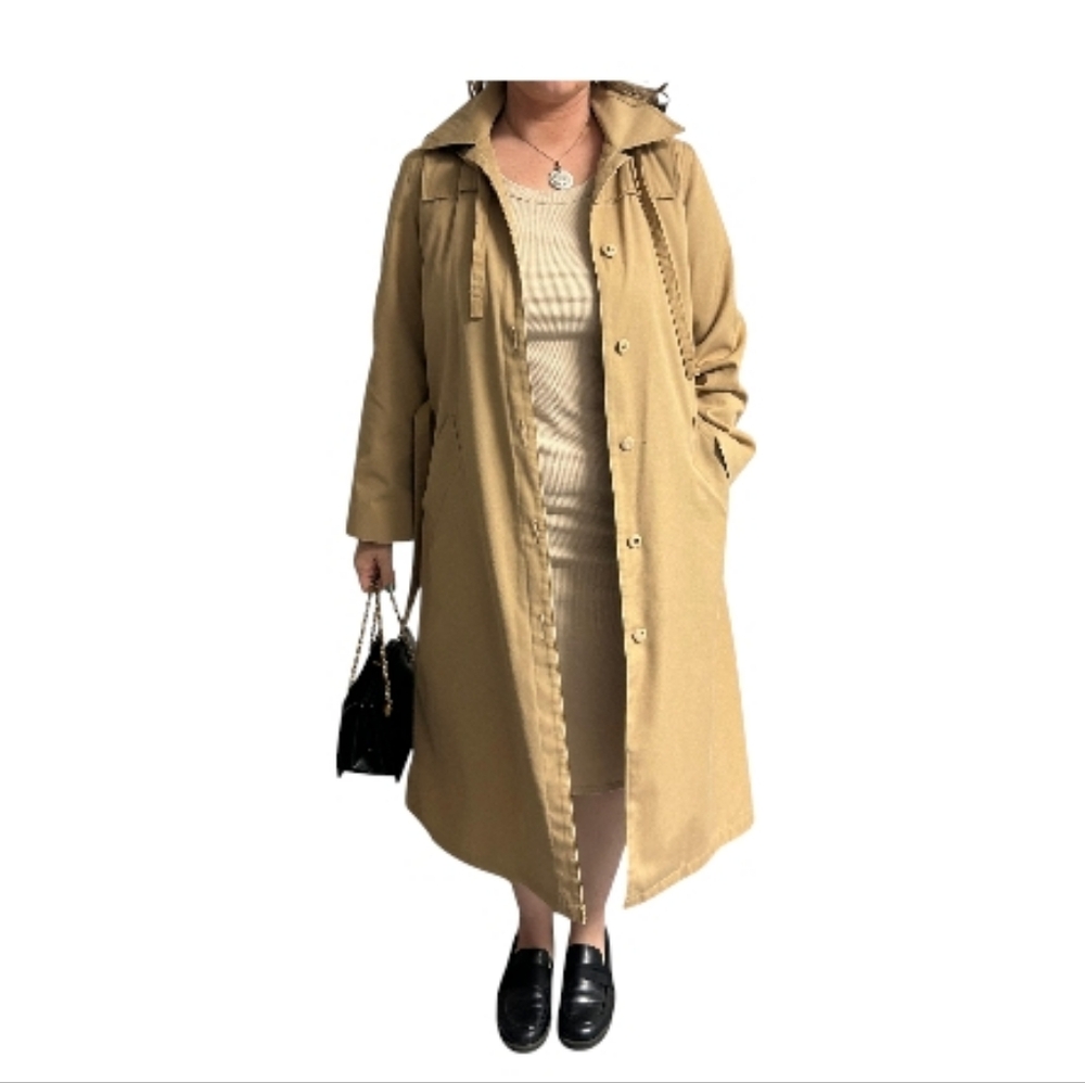 London Fog Classic Beige Trench Coat